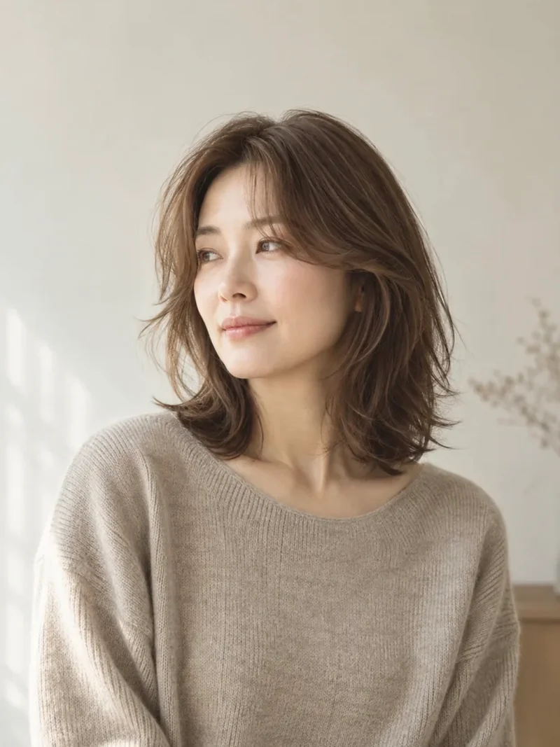 ミディアム：光をまとう、レイヤー。